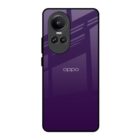 Dark Purple Glossy Case for Oppo Reno10 Pro 5G