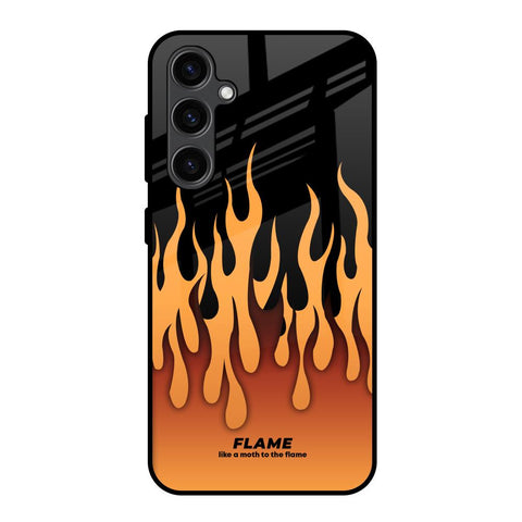 Fire Flame Glossy Case for Samsung Galaxy S23 FE 5G