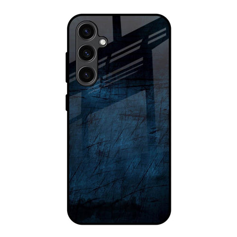 Dark Blue Grunge Glossy Case for Samsung Galaxy S23 FE 5G