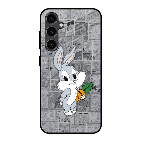Cute Baby Bunny Glossy Case for Samsung Galaxy S23 FE 5G