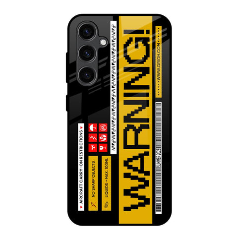 Aircraft Warning Glossy Case for Samsung Galaxy S23 FE 5G