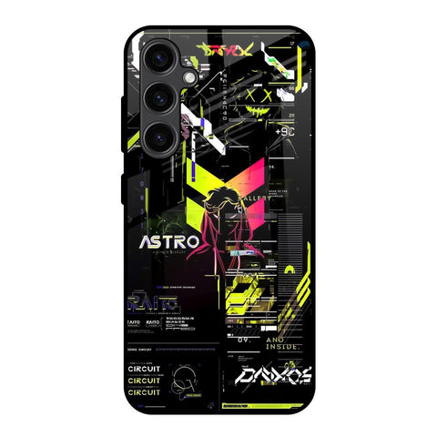 Astro Glitch Glossy Case for Samsung Galaxy S23 FE 5G