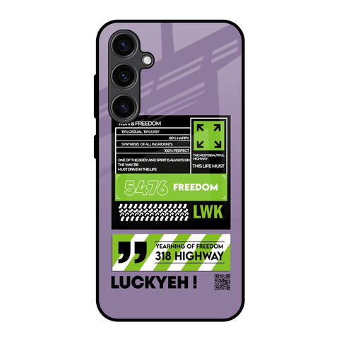 Run & Freedom Glossy Case for Samsung Galaxy S23 FE 5G