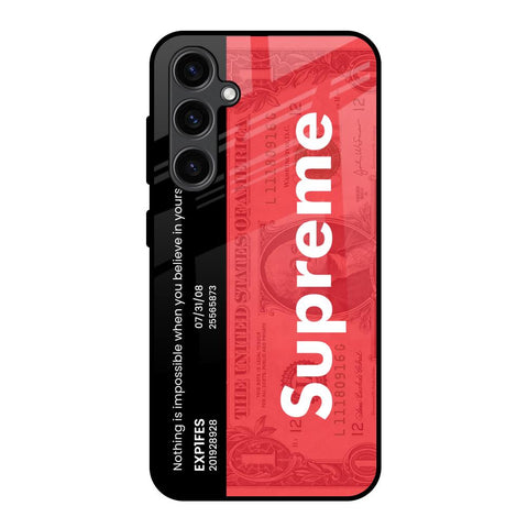 Supreme Ticket Glossy Case for Samsung Galaxy S23 FE 5G