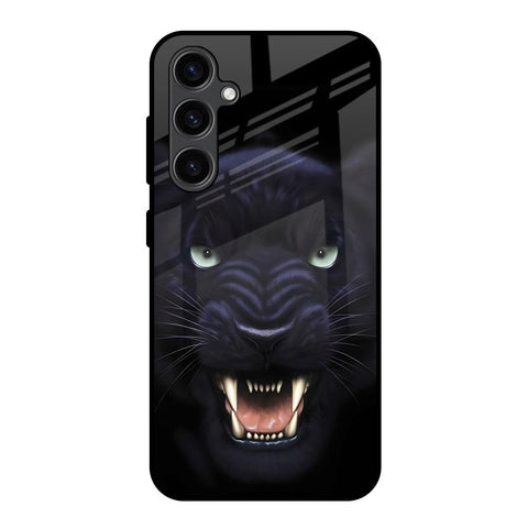 Angry Black Leopard Glossy Case for Samsung Galaxy S23 FE 5G