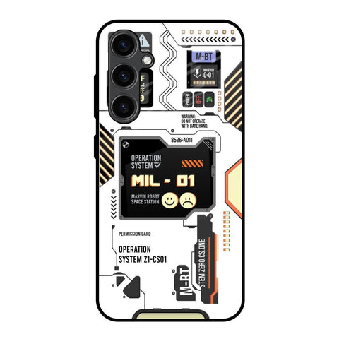 Tech Display Glossy Case for Samsung Galaxy S23 FE 5G
