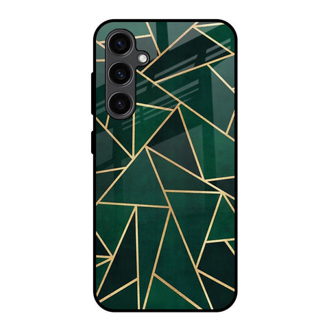 Abstract Green Glossy Case For Samsung Galaxy S23 FE 5G