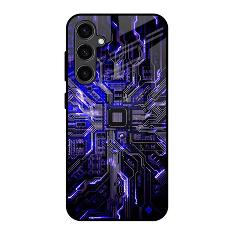 Techno Color Pattern Glossy Case For Samsung Galaxy S23 FE 5G