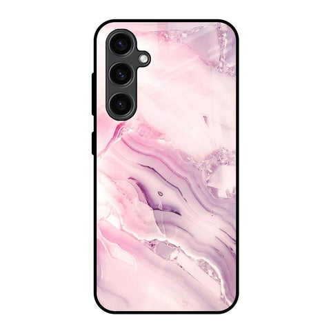 Diamond Pink Gradient Glossy Case For Samsung Galaxy S23 FE 5G