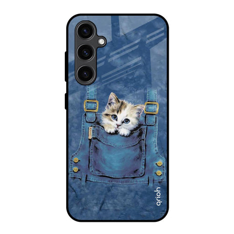 Kitty In Pocket Glossy Case For Samsung Galaxy S23 FE 5G