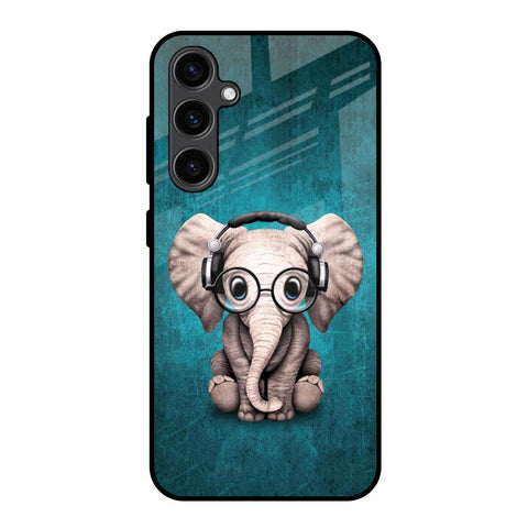 Adorable Baby Elephant Glossy Case For Samsung Galaxy S23 FE 5G