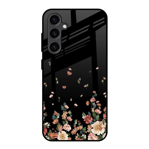 Floating Floral Print Glossy Case for Samsung Galaxy S23 FE 5G