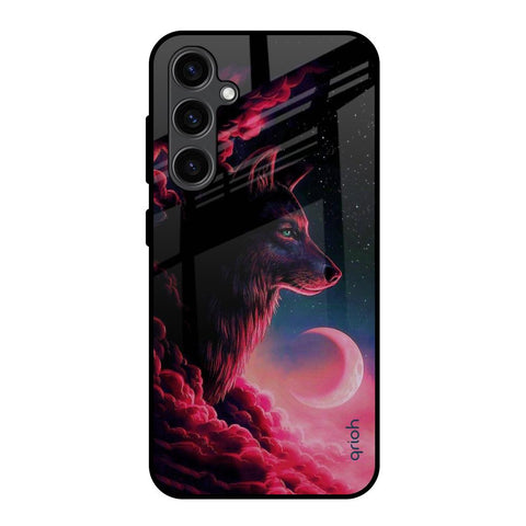 Moon Wolf Glossy Case for Samsung Galaxy S23 FE 5G