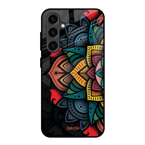 Retro Gorgeous Flower Glossy Case for Samsung Galaxy S23 FE 5G
