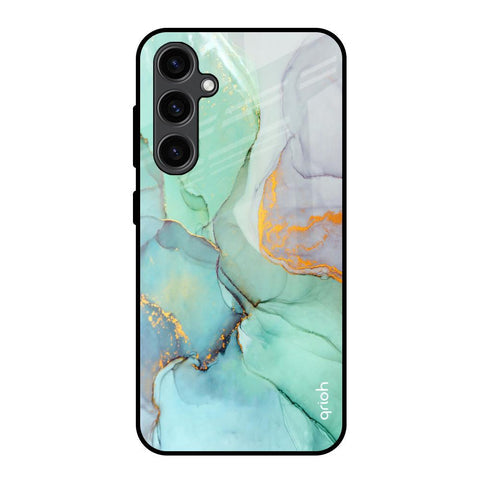Green Marble Glossy Case for Samsung Galaxy S23 FE 5G