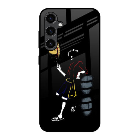 Luffy Line Art Glossy Case for Samsung Galaxy S23 FE 5G