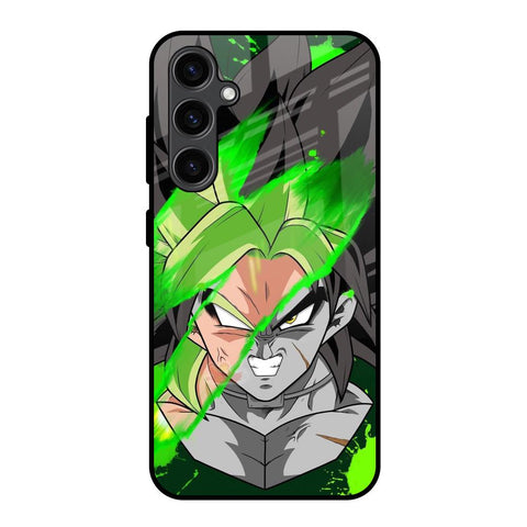 Anime Green Splash Glossy Case for Samsung Galaxy S23 FE 5G