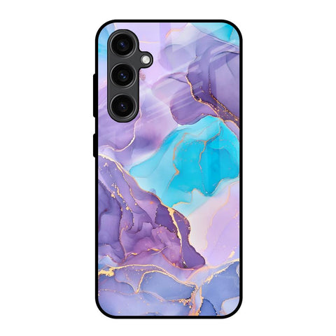 Alcohol ink Marble Glossy Case for Samsung Galaxy S23 FE 5G