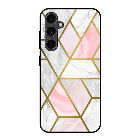 Geometrical Marble Glossy Case for Samsung Galaxy S23 FE 5G