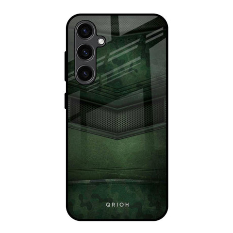 Green Leather Glossy Case for Samsung Galaxy S23 FE 5G