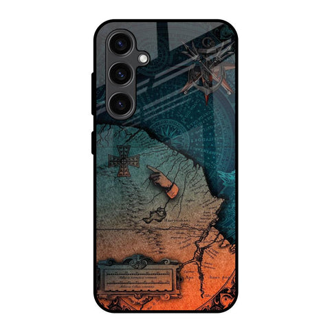 Geographical Map Glossy Case for Samsung Galaxy S23 FE 5G