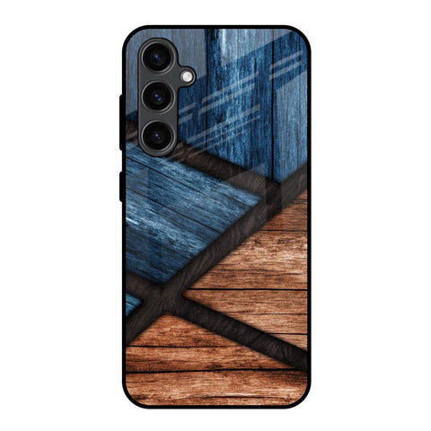 Wooden Tiles Glossy Case for Samsung Galaxy S23 FE 5G