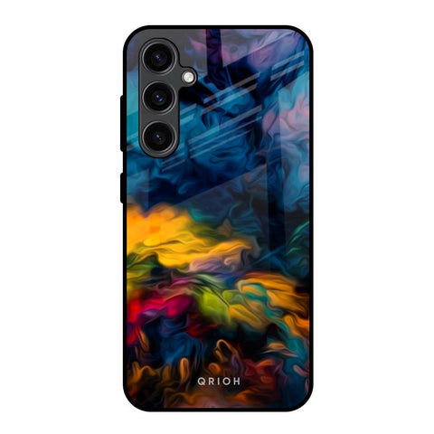 Multicolor Oil Painting Glossy Case for Samsung Galaxy S23 FE 5G