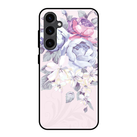 Elegant Floral Glossy Case for Samsung Galaxy S23 FE 5G