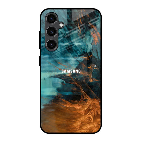 Golden Splash Glossy Case for Samsung Galaxy S23 FE 5G