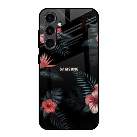 Tropical Art Flower Glossy Case for Samsung Galaxy S23 FE 5G