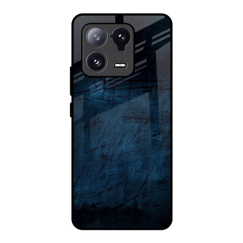 Dark Blue Grunge Glossy Case for Mi 13 Pro