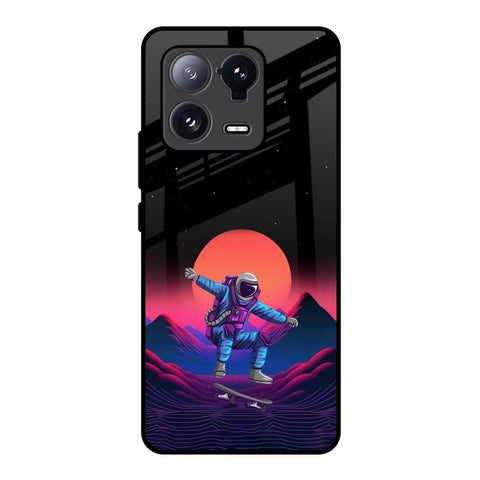 Retro Astronaut Glossy Case for Mi 13 Pro