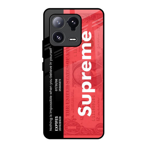 Supreme Ticket Glossy Case for Mi 13 Pro