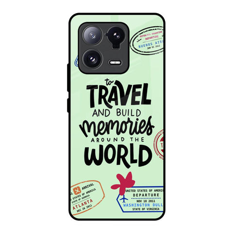 Travel Stamps Glossy Case for Mi 13 Pro