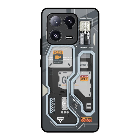 Retro Futuristic Glossy Case for Mi 13 Pro