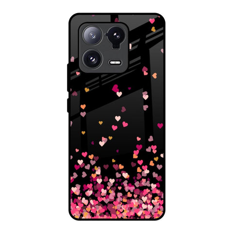 Heart Rain Fall Glossy Case For Mi 13 Pro