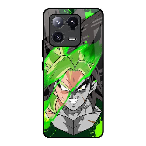 Anime Green Splash Glossy Case for Mi 13 Pro