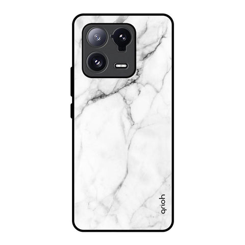 Modern White Marble Glossy Case for Mi 13 Pro