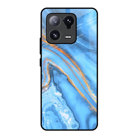 Vibrant Blue Marble Glossy Case for Mi 13 Pro