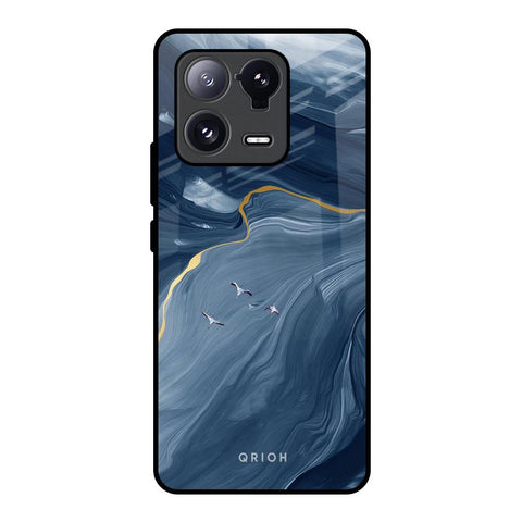 Deep Ocean Marble Glossy Case for Mi 13 Pro