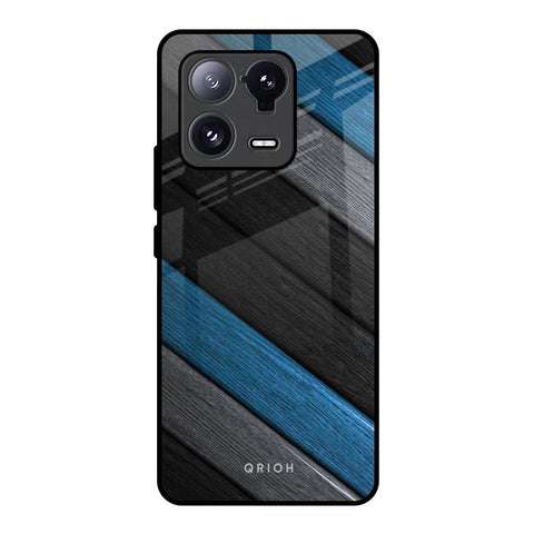 Multicolor Wooden Effect Glossy Case for Mi 13 Pro