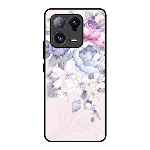 Elegant Floral Glossy Case for Mi 13 Pro