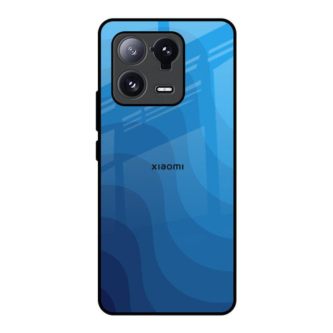 Blue Wave Abstract Glossy Case for Mi 13 Pro