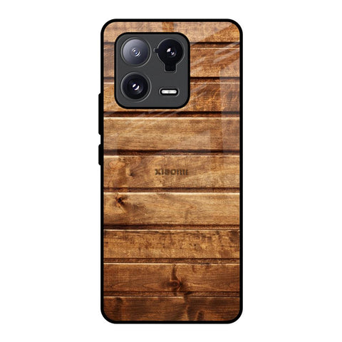 Wooden Planks Glossy Case for Mi 13 Pro