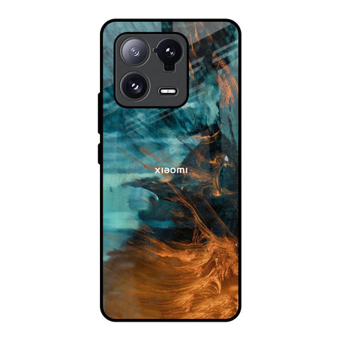 Golden Splash Glossy Case for Mi 13 Pro