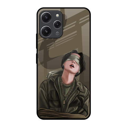 Blind Fold Glossy Case for Redmi 12