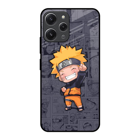 Orange Chubby Glossy Case for Redmi 12