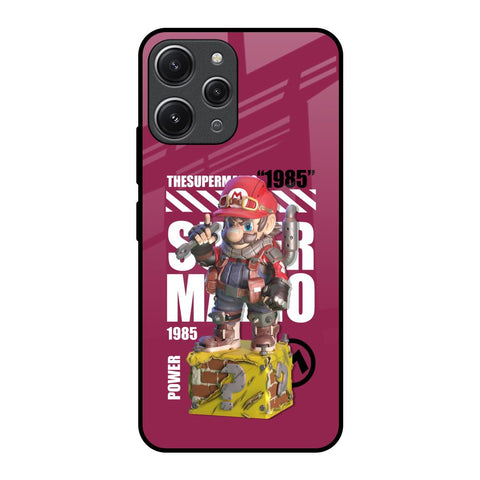 Gangster Hero Glossy Case for Redmi 12