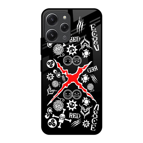 Red Zone Glossy Case for Redmi 12