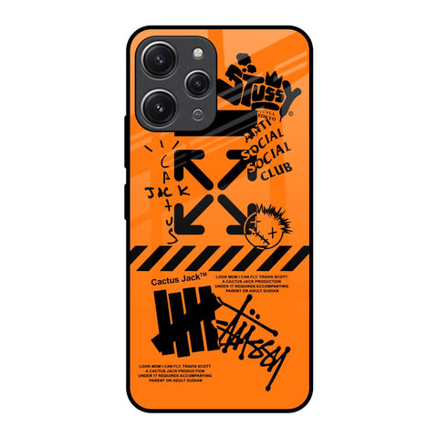 Anti Social Club Glossy Case for Redmi 12